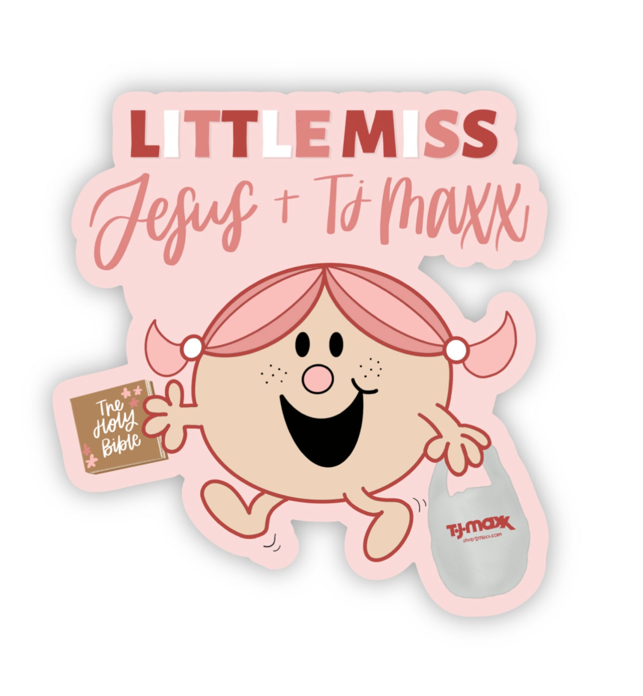 Little Miss Tj Maxx Sticker | 2.8”x3.0”