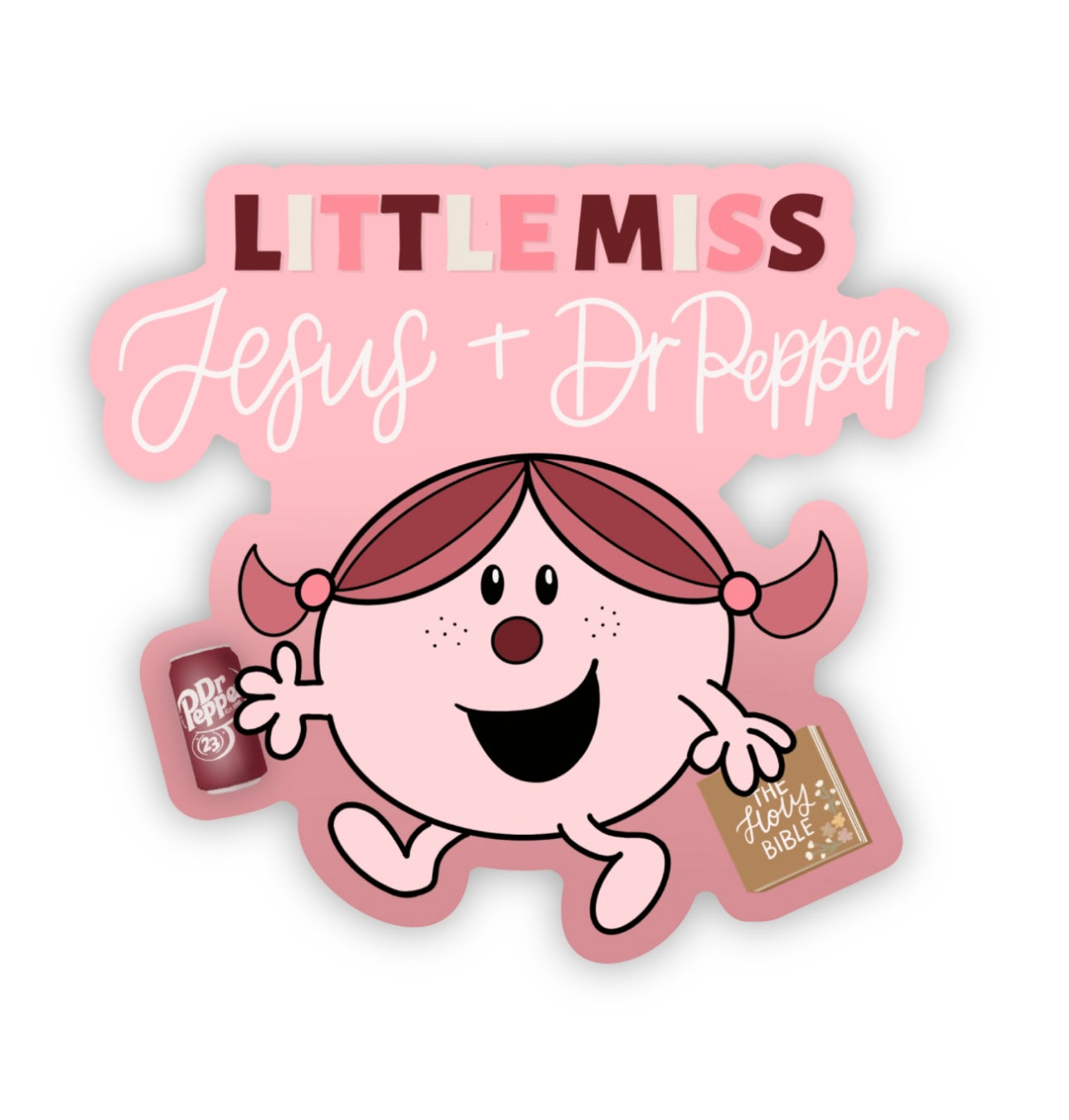 Little Miss Dr Pepper Sticker