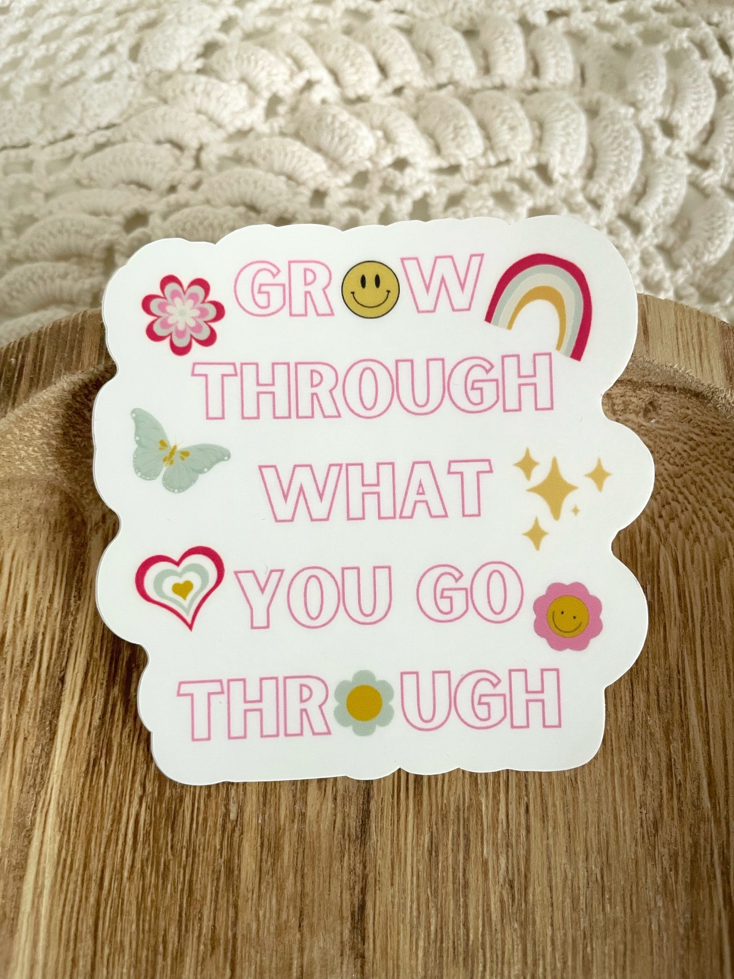 Die Cut Grow Sticker | 3.0"x3.0"