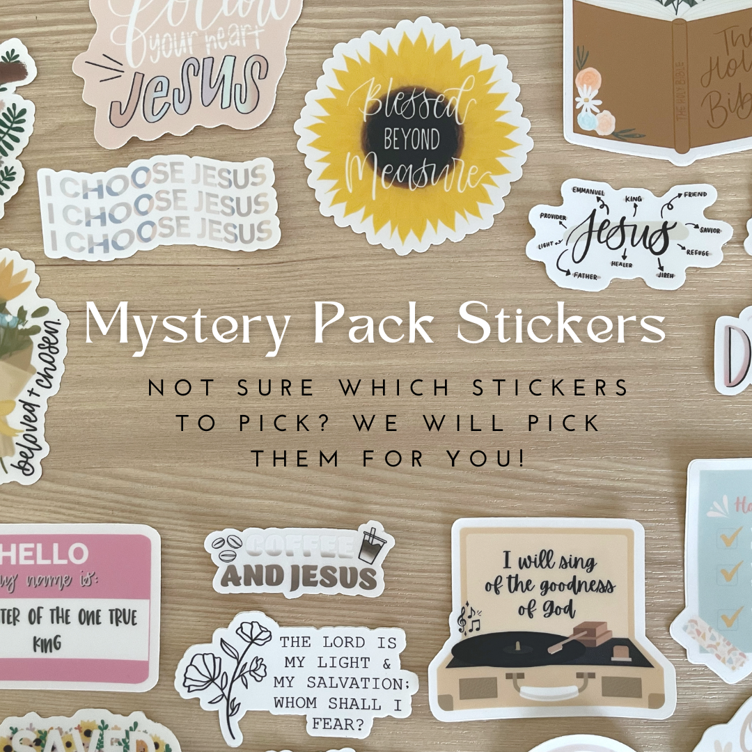 Mystery Sticker Pack | 8, 16, or 32 pack