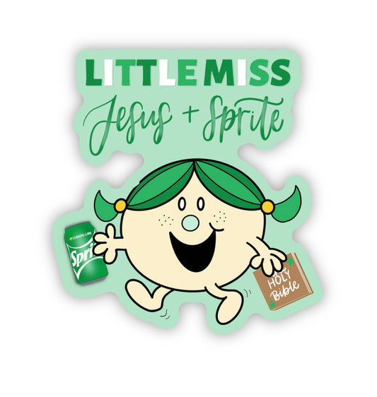 Little Miss Sprite Sticker | 2.9”x3.0”