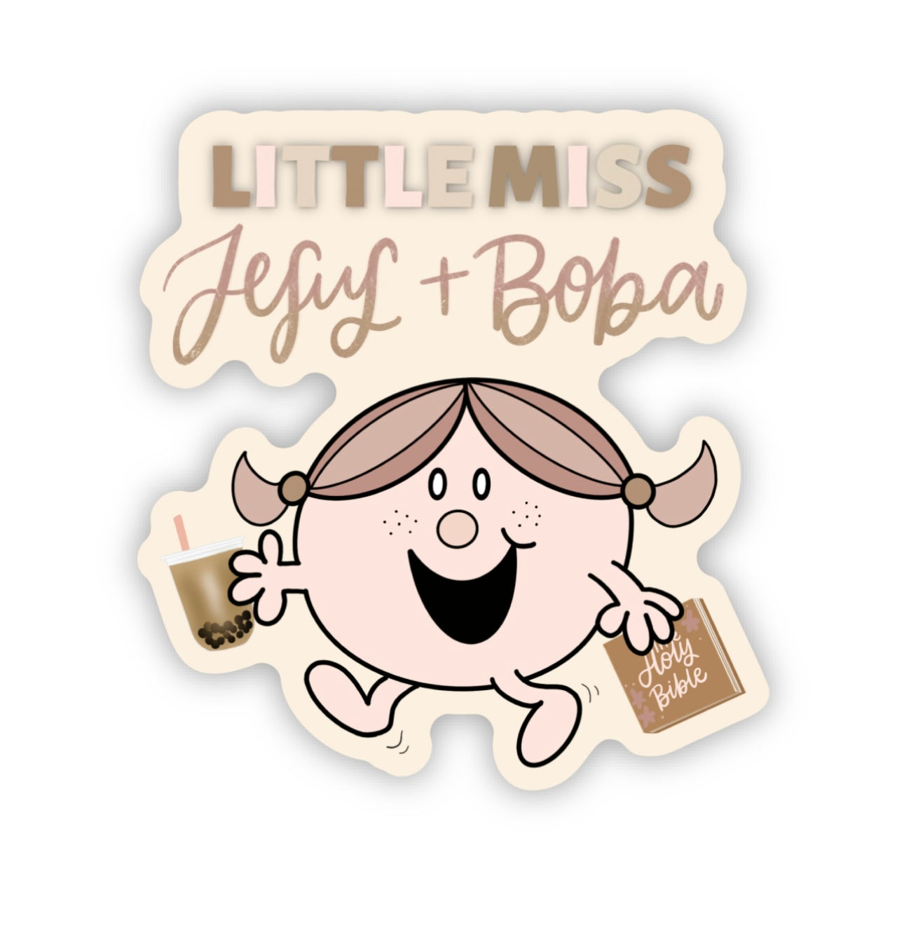 Little Miss Boba Sticker | 2.8”x3.0”