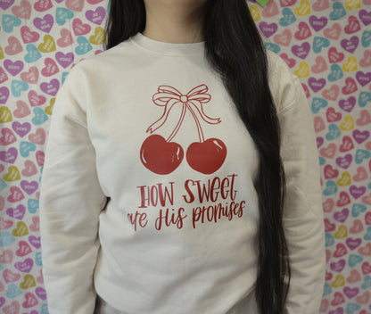 Sweet Promises Cherry Sweatshirt