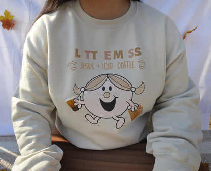 Little Miss Iced Coffee Sweatshirt