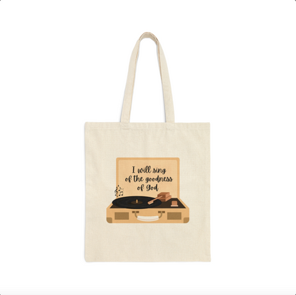 Record Player Tote