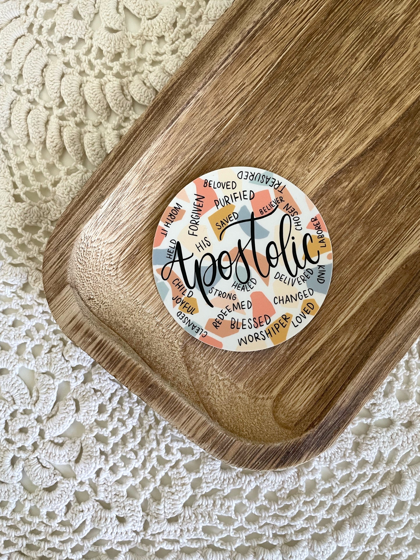 Die Cut Apostolic Sticker | 3"x3"